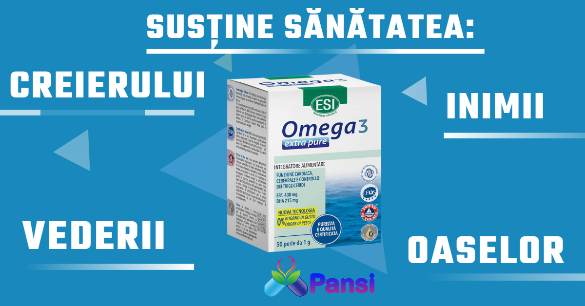 Omega 3 Extra Pure din hamsii din Oceanul Pacific Beneficiile pentru