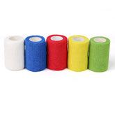 Narcis bandaj elastic autoadeziv 10cm x 4.5m verde, galben, rosu, alb, albastru