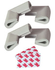SIPO Aparatoare pt. colturi, din spuma, de tip U, gri x 4 buc - SBS-T23UE