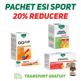 ESI Pachet Sport: Energie Naturală cu Ginseng, Multicomplex Sport și Go Up - Reducere 20%
