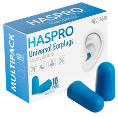 Haspro Set 20 dopuri de urechi Multi10 Albastru