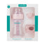 mamajoo Mini set cadou roz pudrat, Biberon 250ml, Suzeta si cutie de depozitare, 3 buc