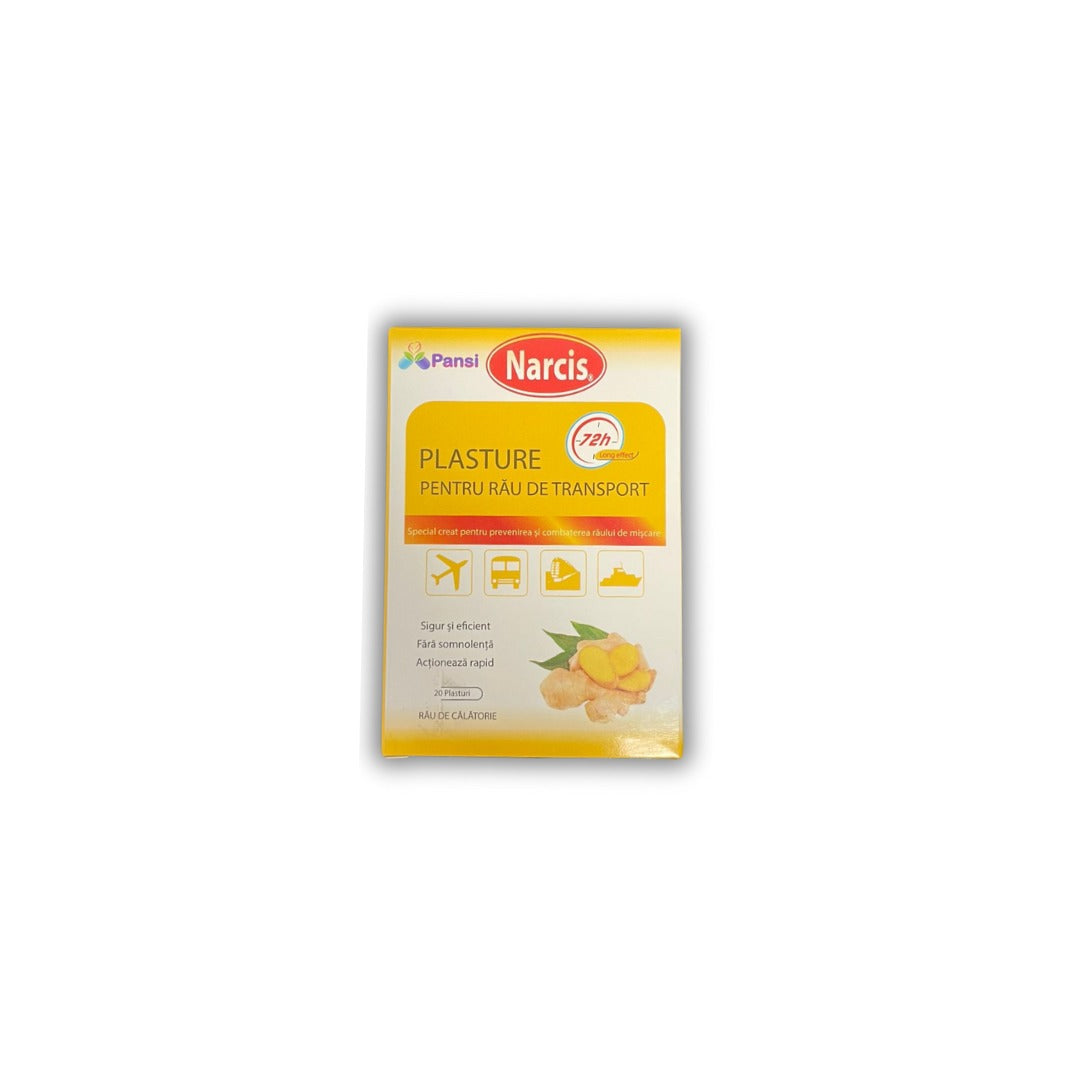 Narcis Plasture rau transport cu ghimbir 20 buc