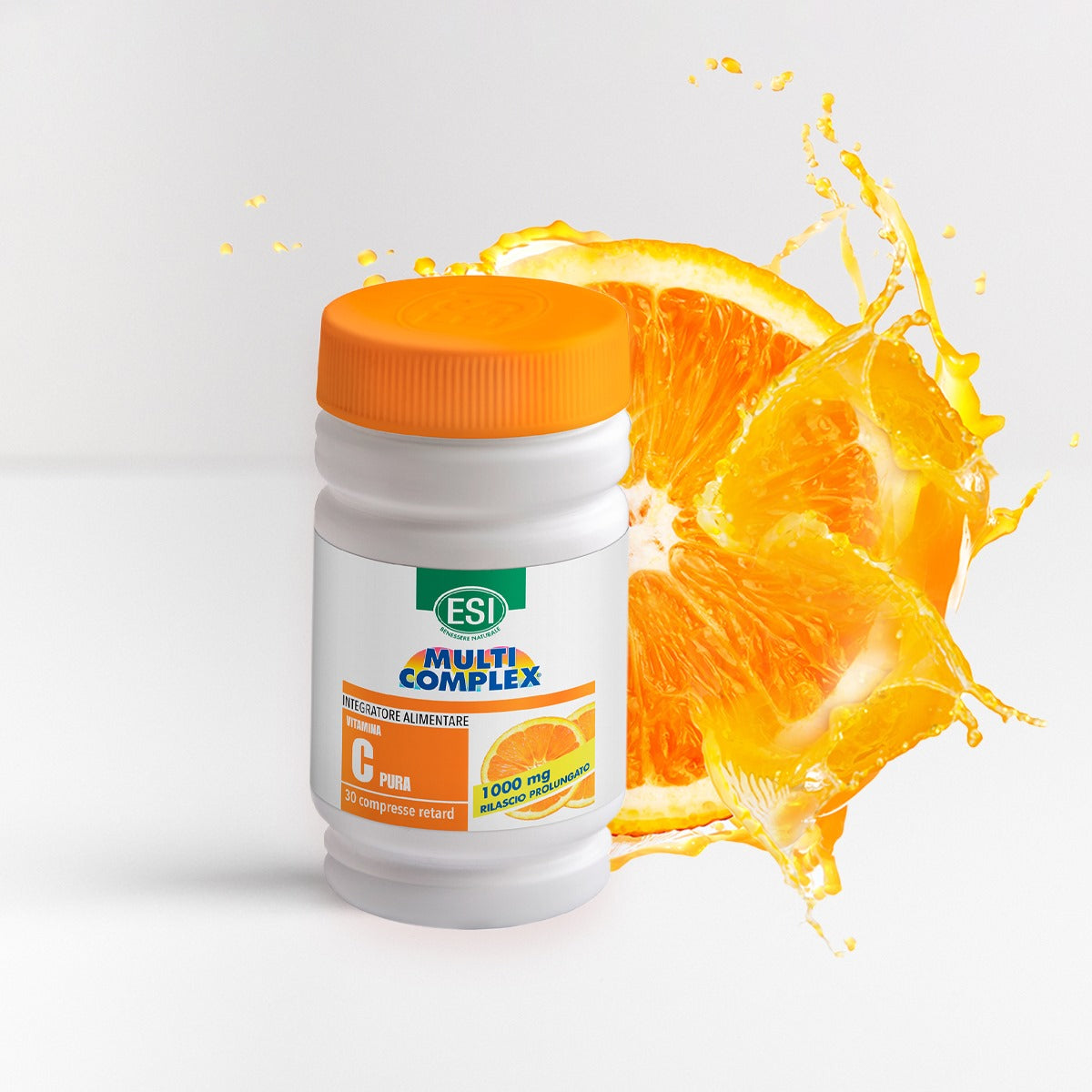 ESI Vitamina C 1000 mg cu eliberare prelungită, 30 cps Imagine secundară a produsului