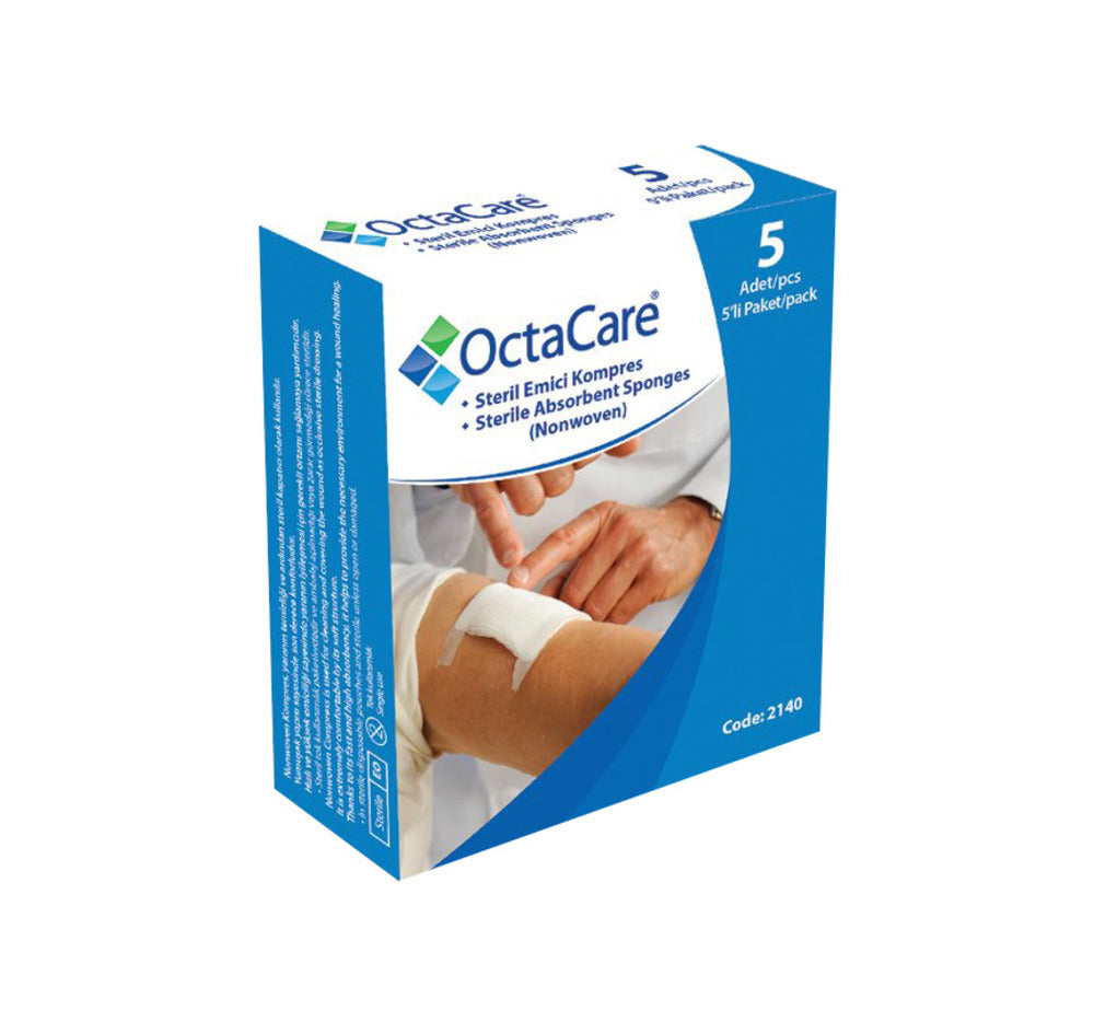 OctaCare Compresă absorbantă material netesut 7,5CM X 7,5CM