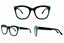 Ochelari pentru claritate la citit rotuzi Narcis Style - Negru cu bleu