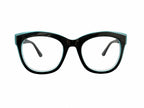 Ochelari pentru claritate la citit rotuzi Narcis Style - Negru cu bleu