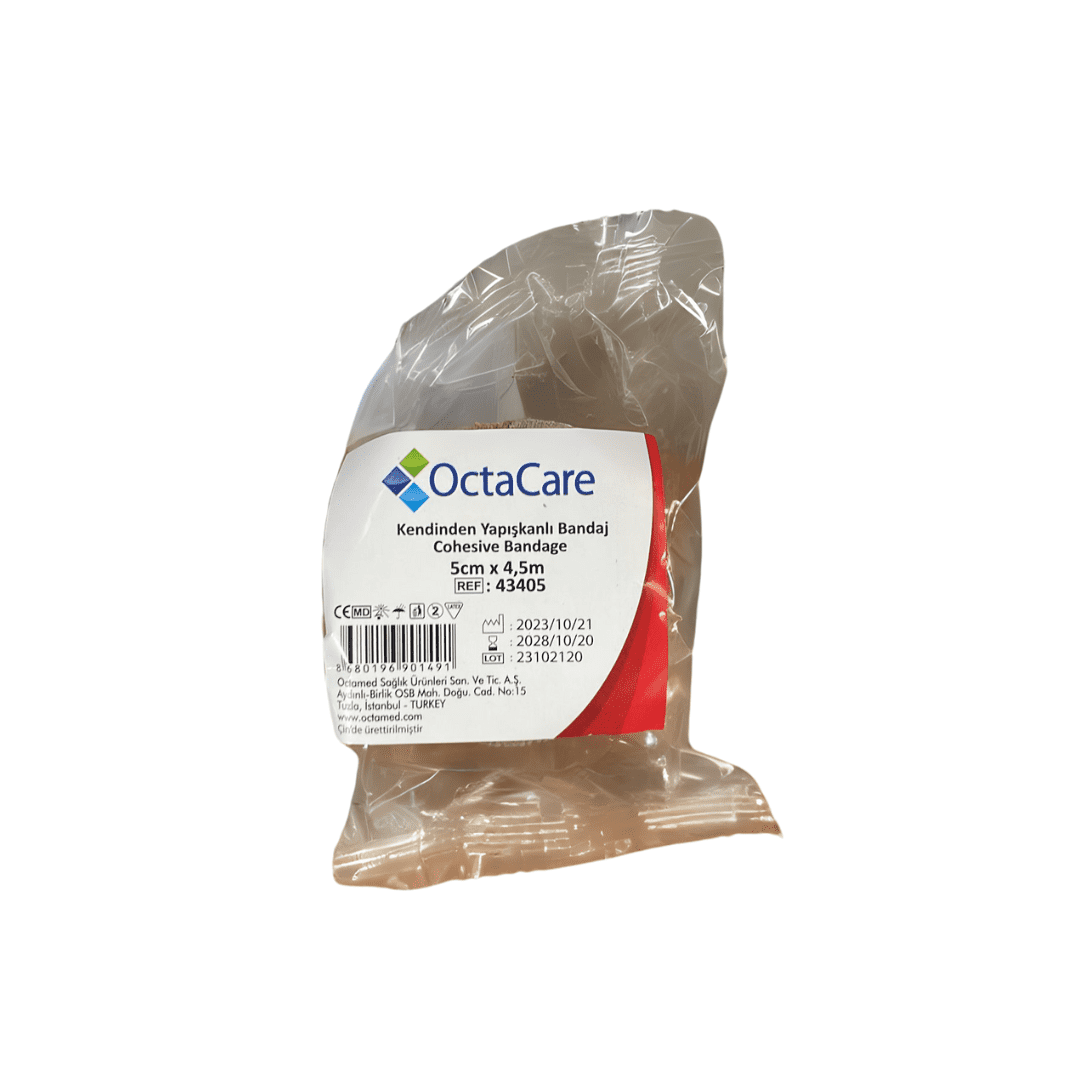 OctaCare bandaj elastic autoadeziv 5cm x4,5m Imagine principală a produsului