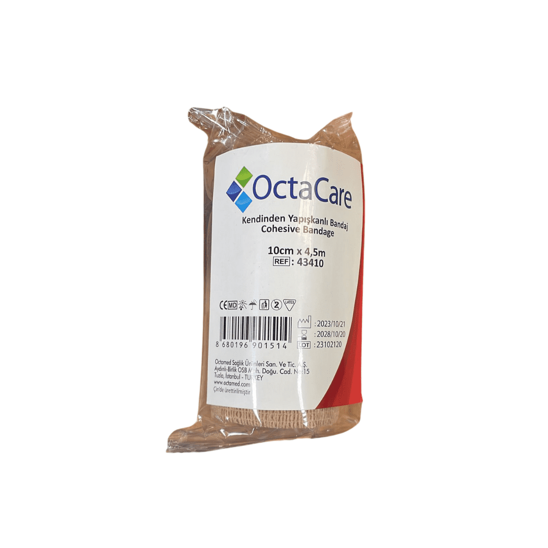OctaCare Fesi elastica autoadeziv 10cm x4,5m Imagine principală a produsului