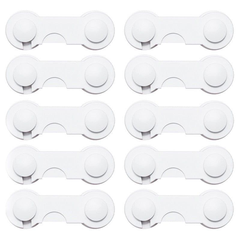 SIPO Curea incuietoare plastic pt. dulapuri si sertare x 10 buc - SBS-215