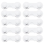 SIPO Curea incuietoare plastic pt. dulapuri si sertare x 10 buc - SBS-215