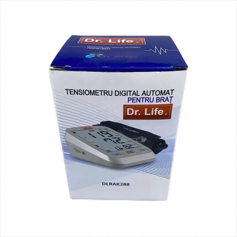 Dr. Life Tensiometru digital automat pentru brat Blue DLRAK288 Imagine principală a produsului