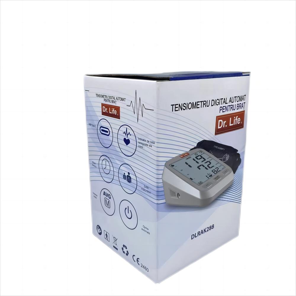 Dr. Life Tensiometru digital automat pentru brat Blue DLRAK288