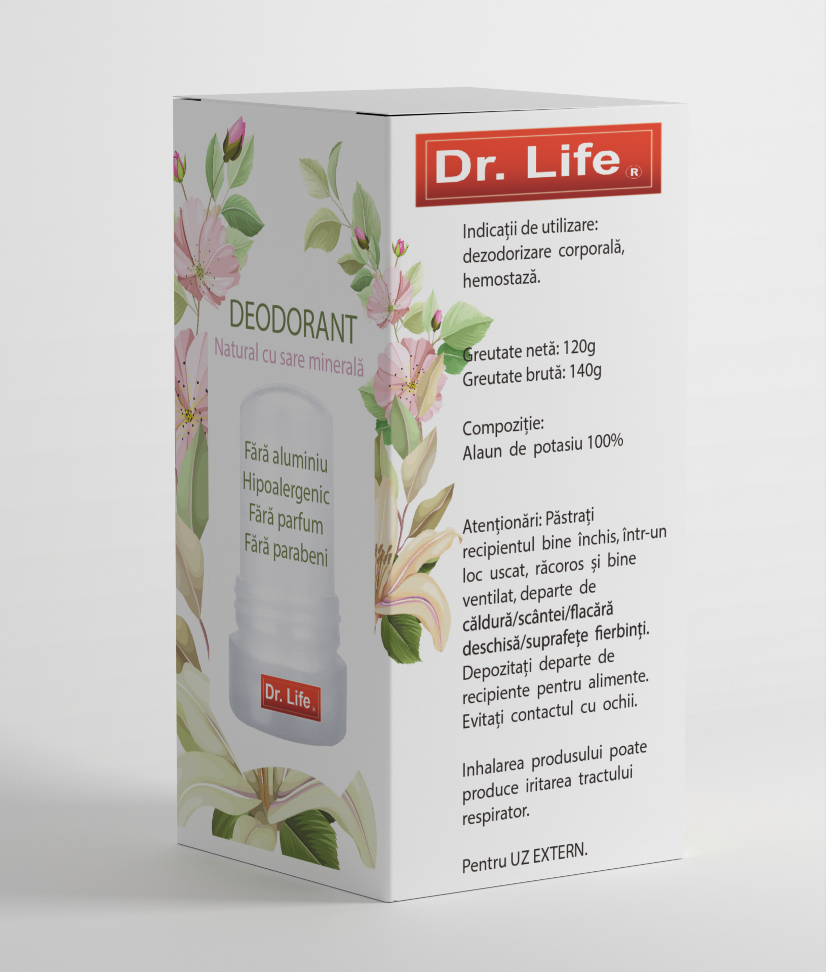 DR. LIFE Stick Alaun Imagine secundară a produsului