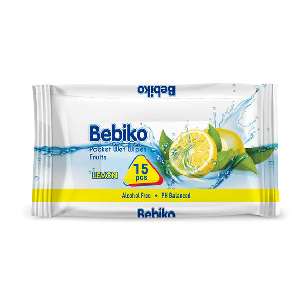 Bebiko Servetele umede pocket, 15 buc