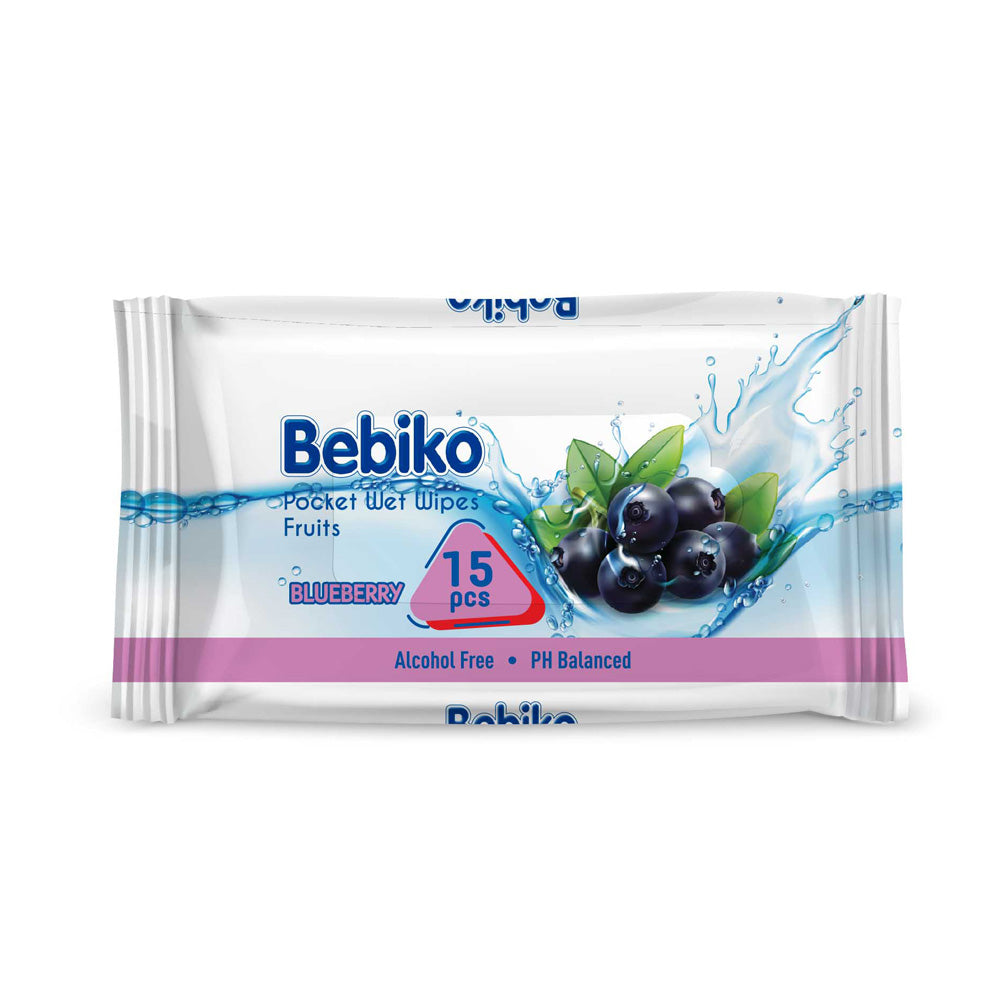 Bebiko Servetele umede pocket, 15 buc