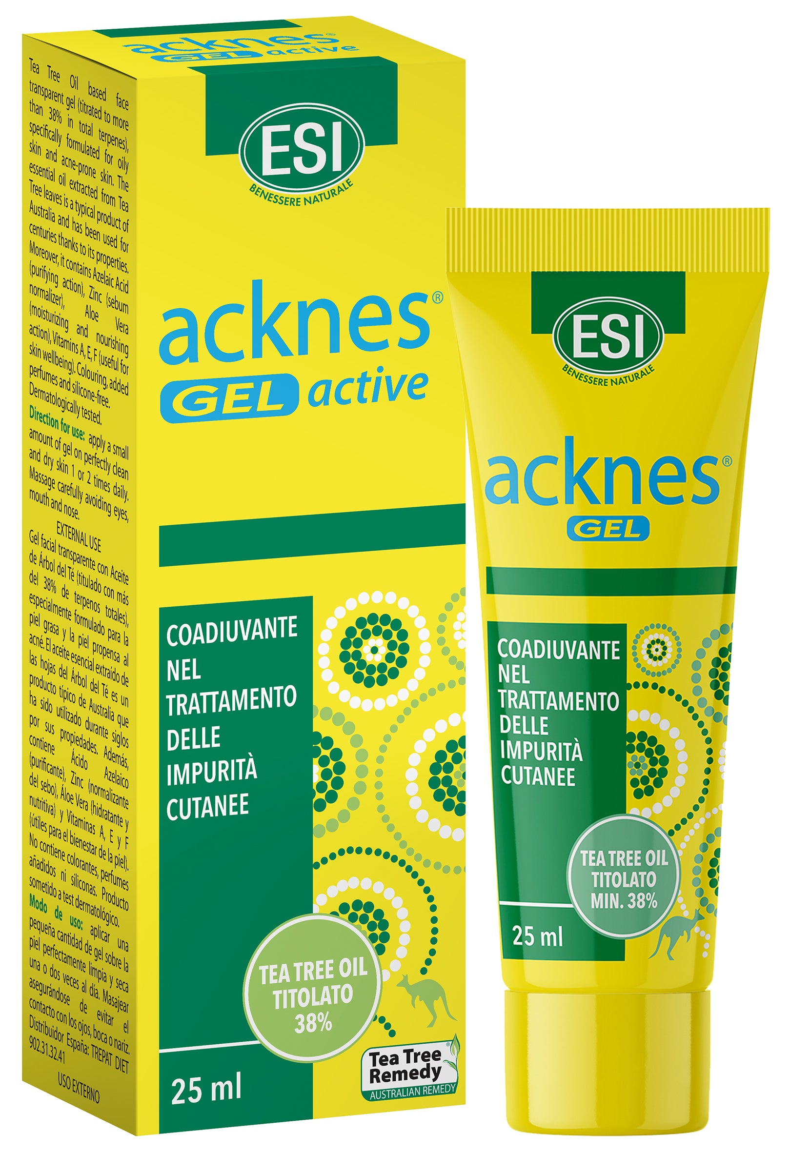 ESI ACKNES GEL 25 ml Imagine principală a produsului