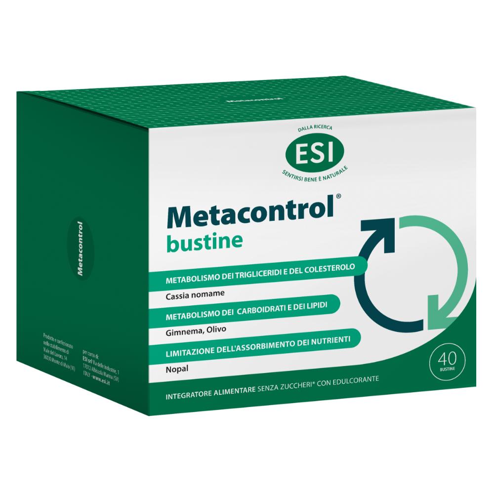 ESI Metacontrol x 40 plicuri  = CONTROLUL GREUTATII CORPORALE