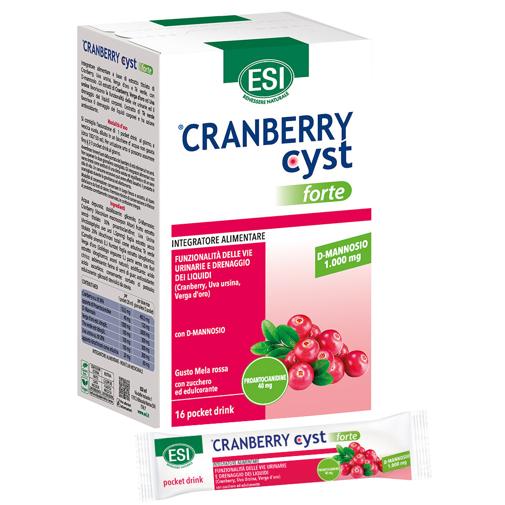 Cranberry Cyst Forte pocket drink, 16buc*20ml Imagine principală a produsului