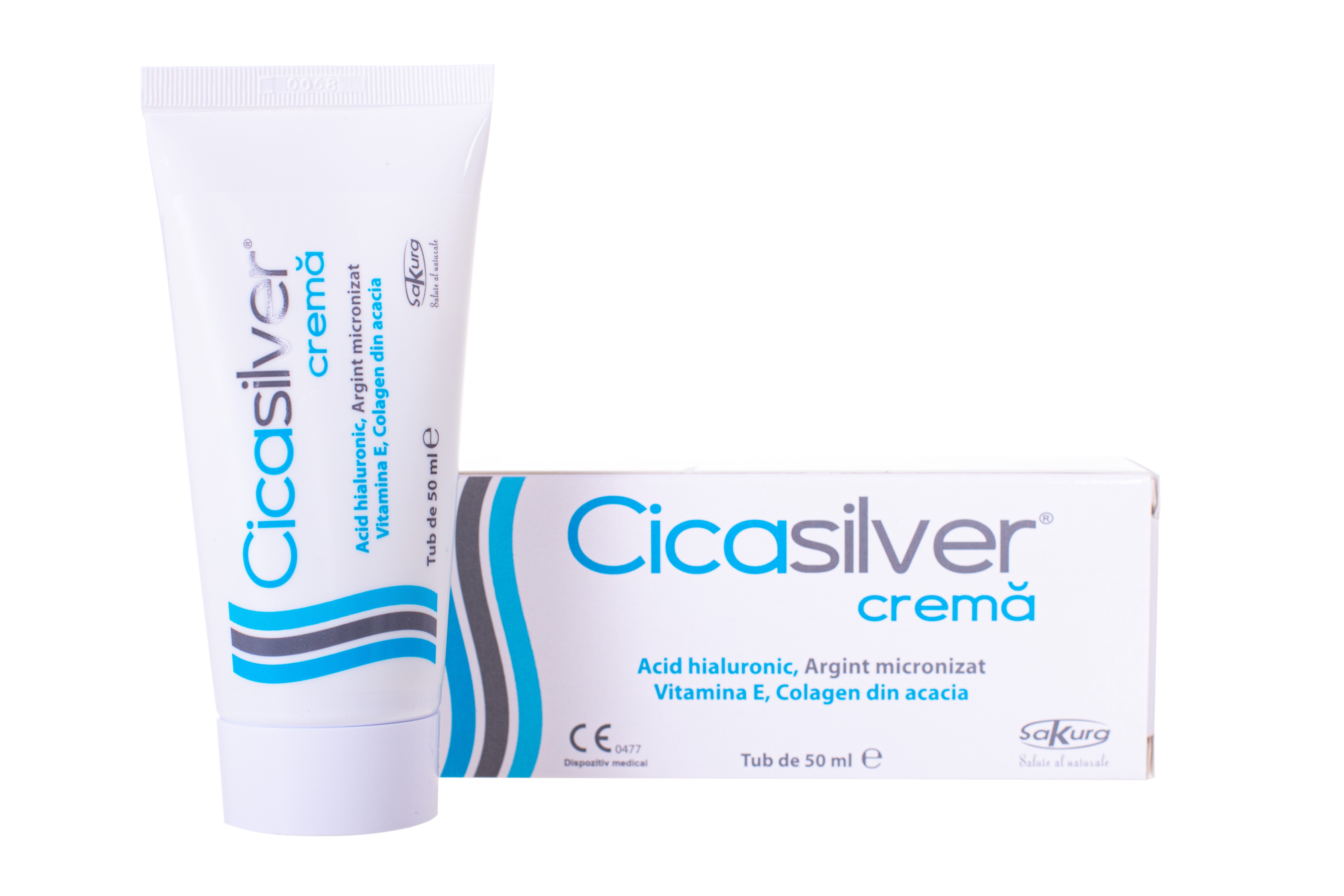CicaSilver® crema, tub 50ml Imagine principală a produsului