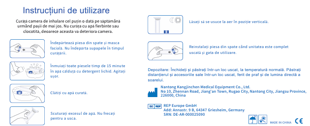 Dr. Life Camera inhalare pentru aerosoli L