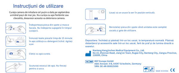 Dr. Life Camera inhalare pentru aerosoli L