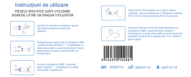Dr. Life Camera inhalare pentru aerosoli L