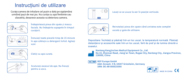Dr. Life Camera inhalare pentru aerosoli M