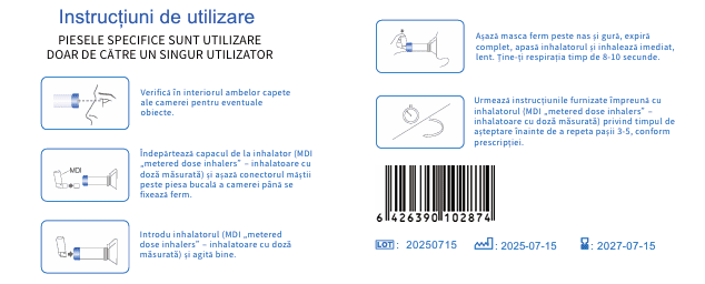 Dr. Life Camera inhalare pentru aerosoli M
