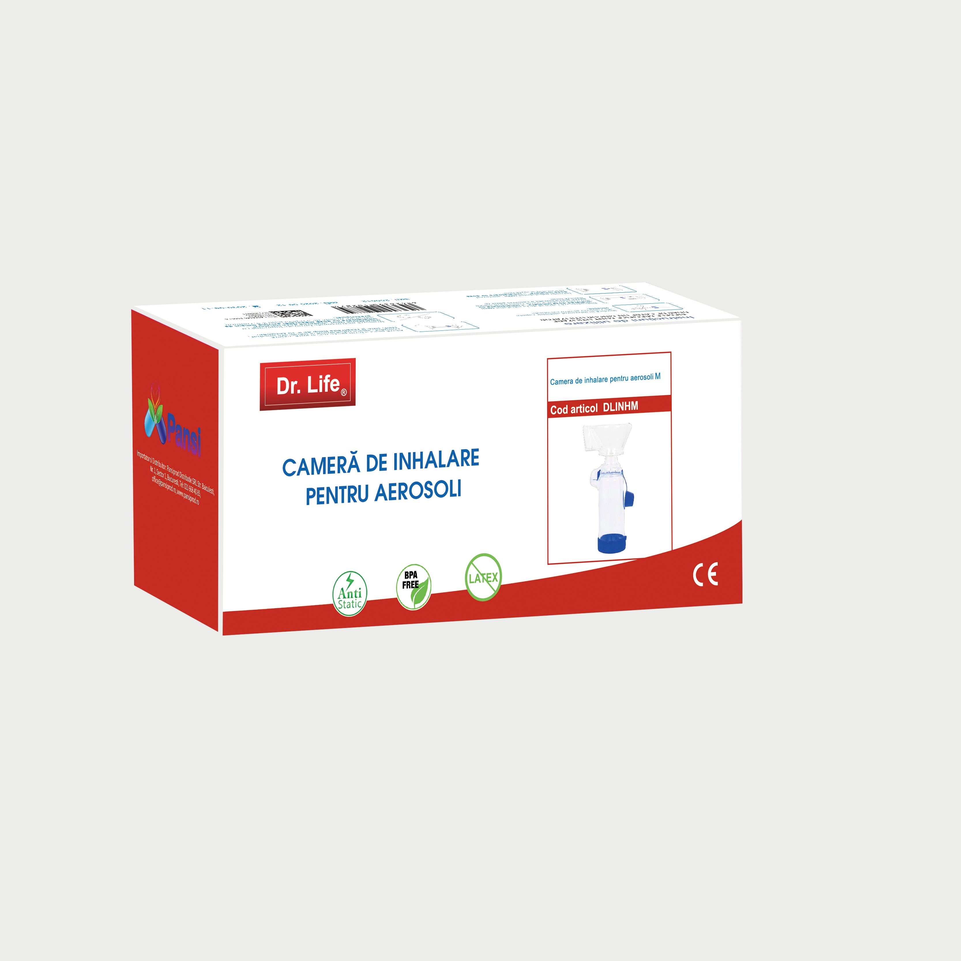 Dr. Life Camera inhalare pentru aerosoli M Imagine principală a produsului