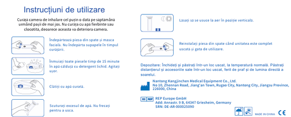Dr. Life Camera inhalare pentru aerosoli S