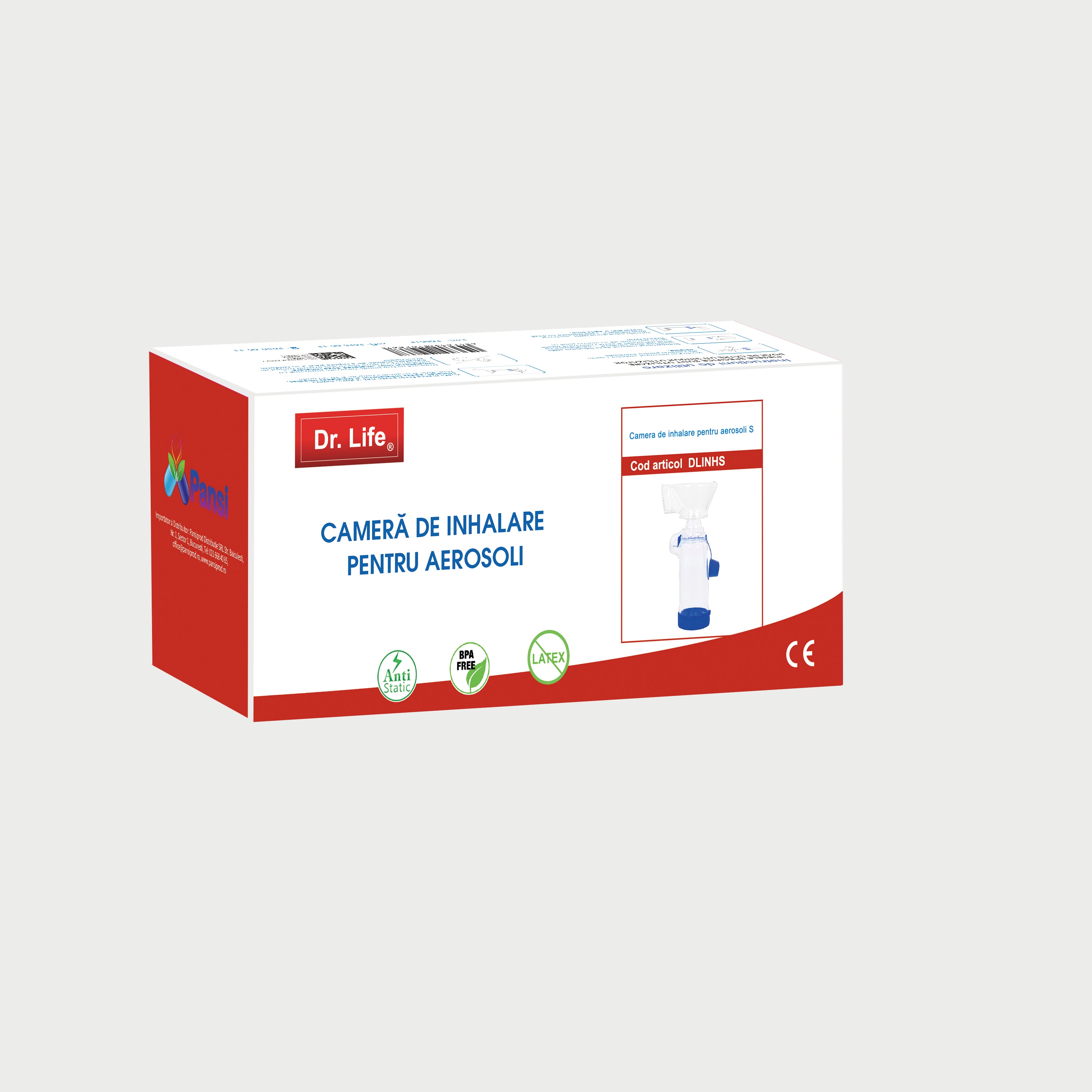 Dr. Life Camera inhalare pentru aerosoli S Imagine principală a produsului