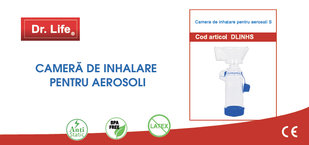 Dr. Life Camera inhalare pentru aerosoli S Imagine secundară a produsului