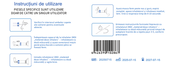Dr. Life Camera inhalare pentru aerosoli S