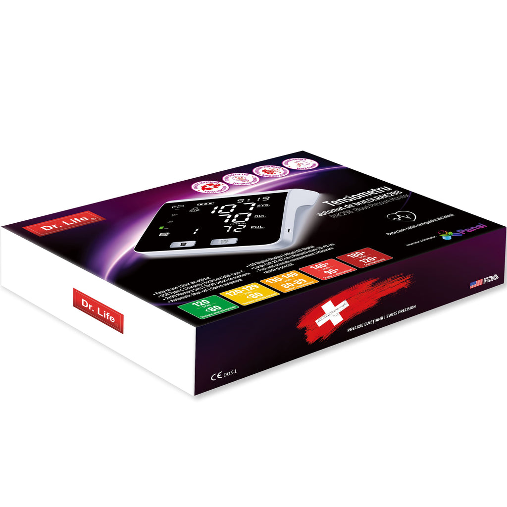 Dr.Life Tensiometru automat de brat cu voce RAK298