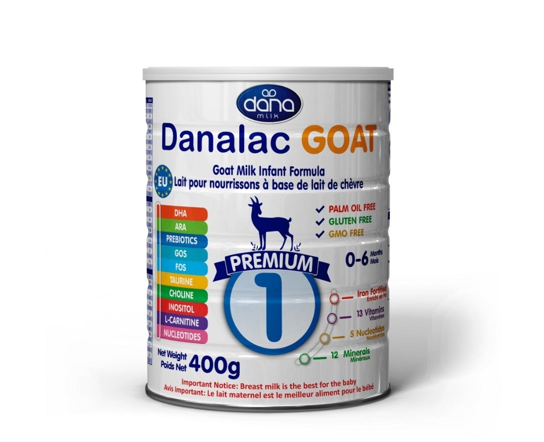 Danalac 1, Formula lapte praf de inceput pe baza de lapte de capră , 0-6 luni, 400g