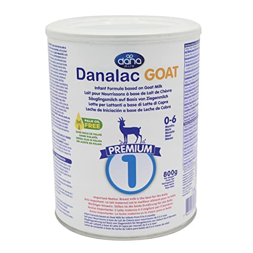 Danalac 1, Formula lapte praf de inceput pe baza de lapte de capră , 0-6 luni, 800g