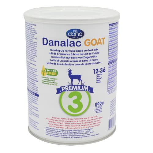 Danalac 3, Formula lapte praf de crestere pe baza de lapte de capră 12-36 luni, 800g