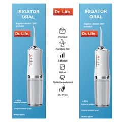 Dr. Life Irigator oral 360 grade - portabil