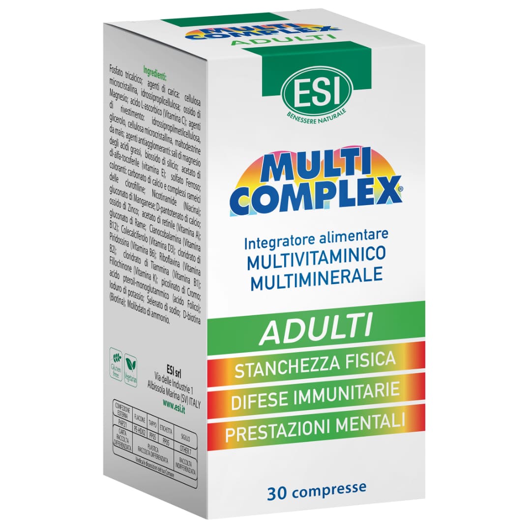 ESI MULTICOMPLEX  Adulti Multivitamine si Multiminerale, 30cp Imagine principală a produsului