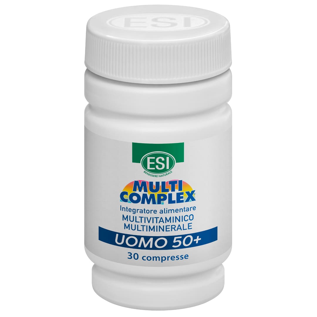 ESI Multicomplex Barbati +50 Multivitamine si Multiminerale, 30cp Imagine secundară a produsului
