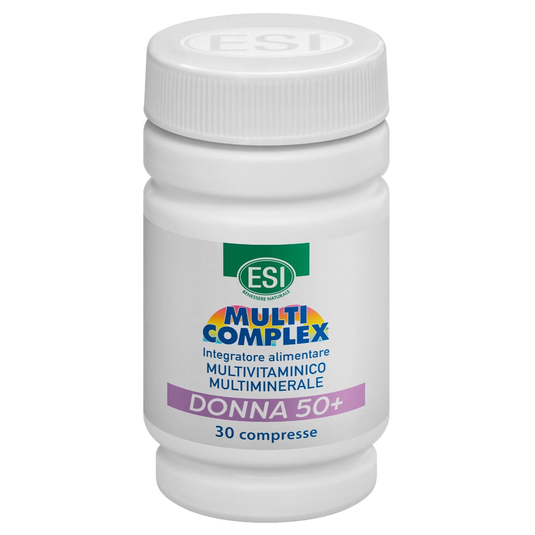 ESI Multicomplex Femei +50 Multivitamine si Multiminerale, 30cp Imagine secundară a produsului