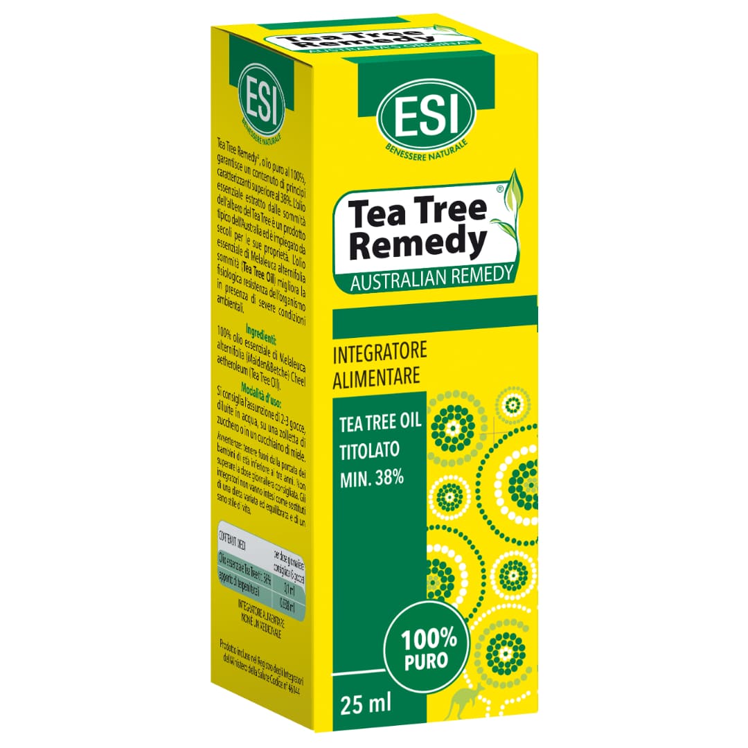 ESI Ulei Tea Tree Remedy, 100% Pur, 25 ml Imagine principală a produsului