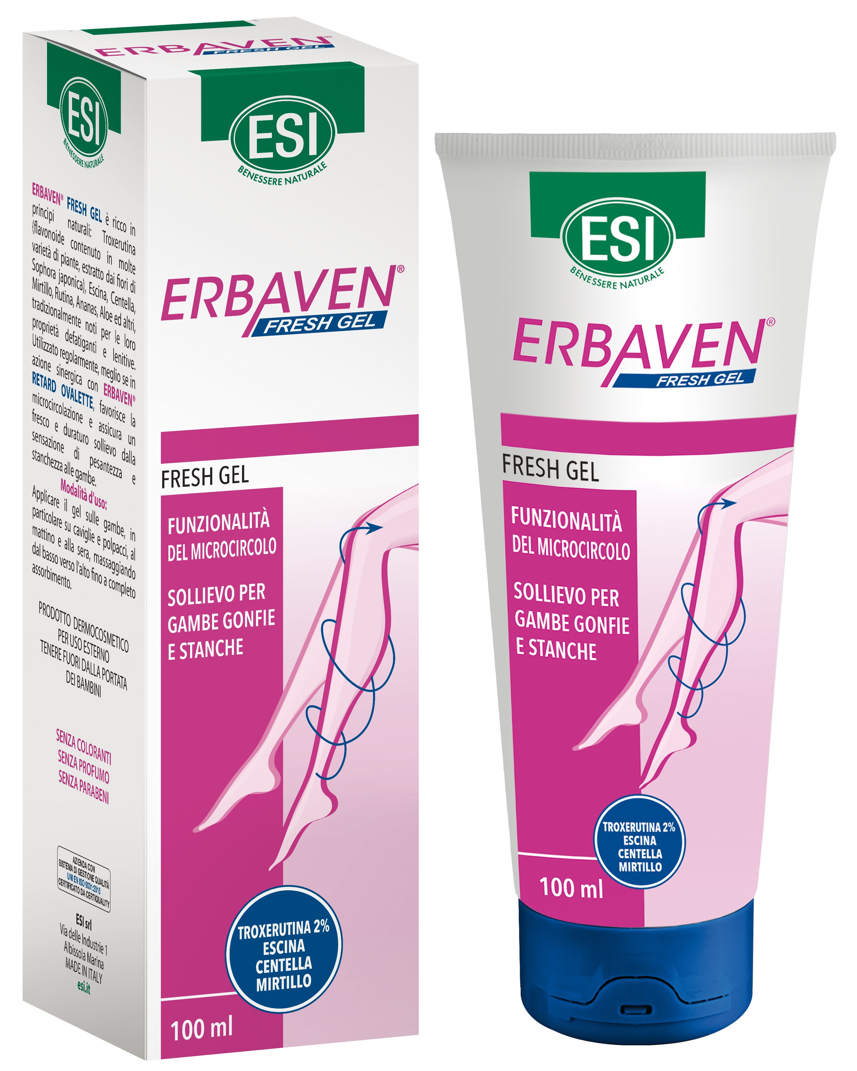 ESI Erbaven Fresh Gel, 100 ml Imagine principală a produsului