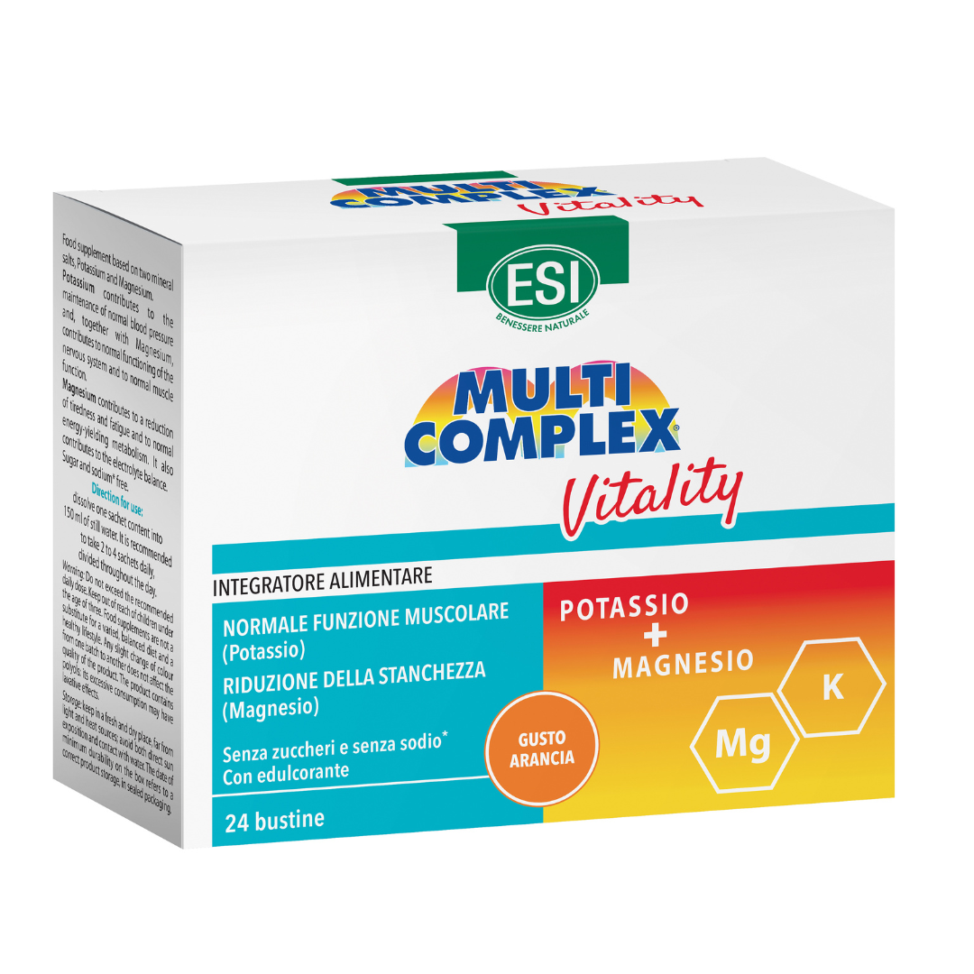 ESI MULTICOMPLEX® Vitality – POTASIU + MAGNEZIU x 24 plicuri Imagine principală a produsului