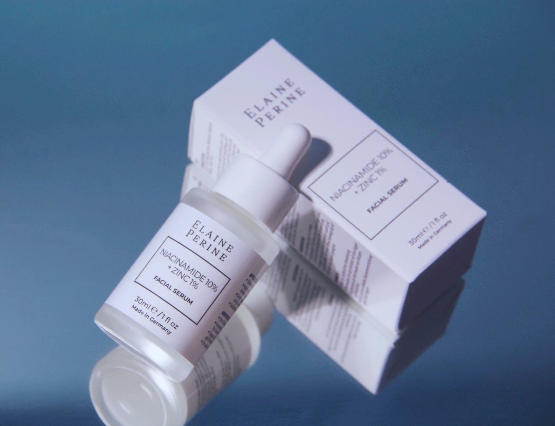 Elaine Perine Serum Facial Niacinamide 10% + Zinc 1%, 30ml, Niacinamide Facial Serum Imagine secundară a produsului