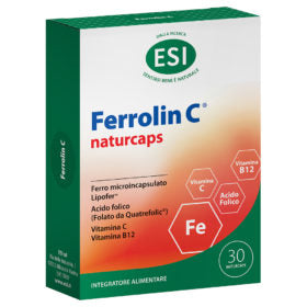 ESI Ferrolin C – 30 capsule vegetale Imagine principală a produsului