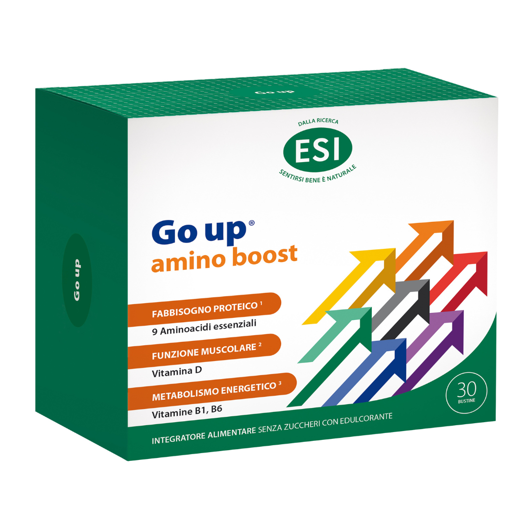 Go Up Amino Boost x 30 plicuri – Supliment alimentar Imagine principală a produsului
