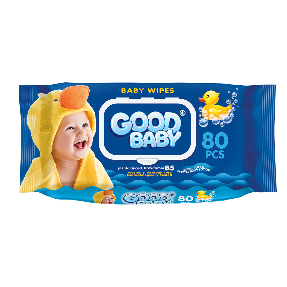 Goodbaby Servetele umede cu capac, 80 buc