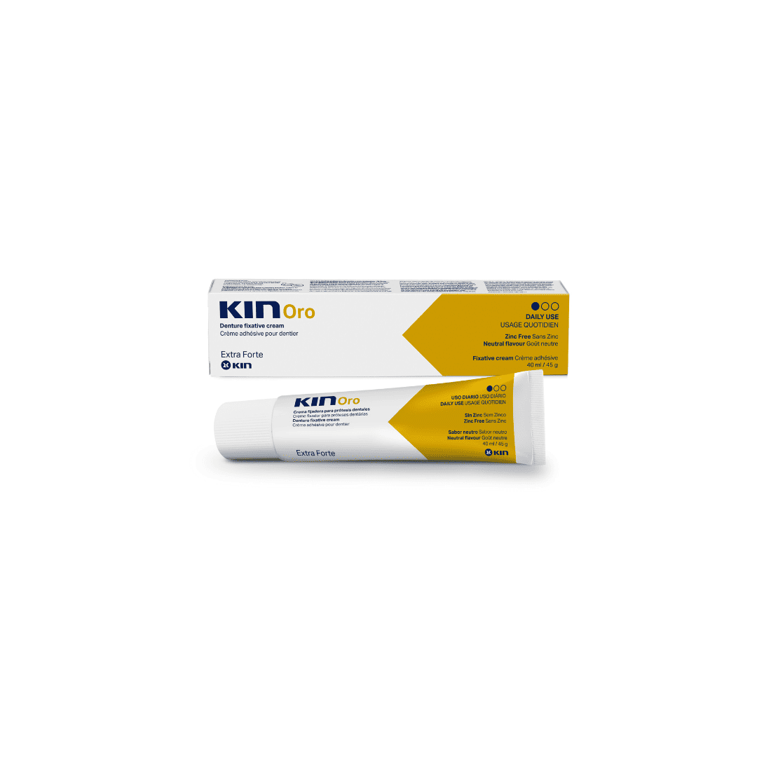 KIN Oro Crema adezivă pentru proteze dentare Imagine principală a produsului